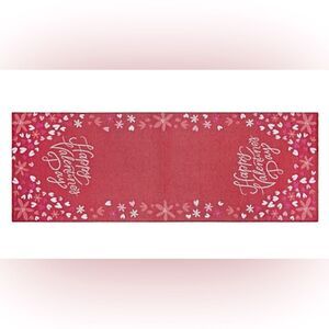 New Red Happy Valentine's Day Tapestry table runner 36” dining room decor V-DAY